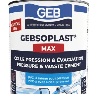 Colle pression pvc GEB