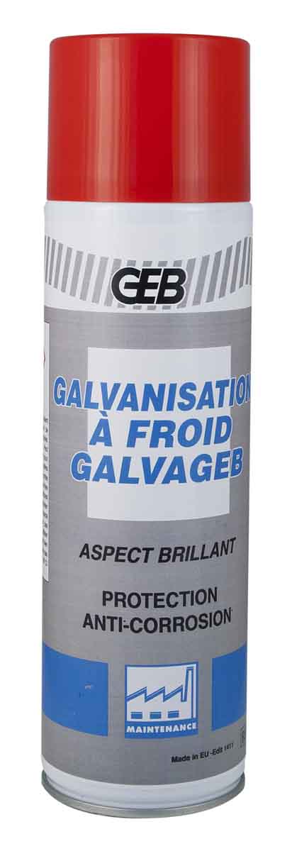 Galvanisation a froid aspect brillant aérosol 650/500 ml - 651110
