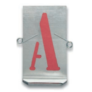 Lettres alphabet en zinc - jeu de 27 lettres vigueur - 605