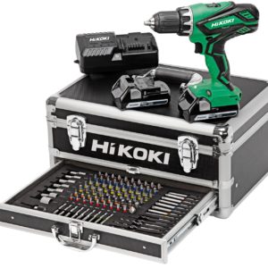 Perceuse visseuse coff.2 bat.13mm-18v-2,5a a/kit acc kc18djlf HIKOKI