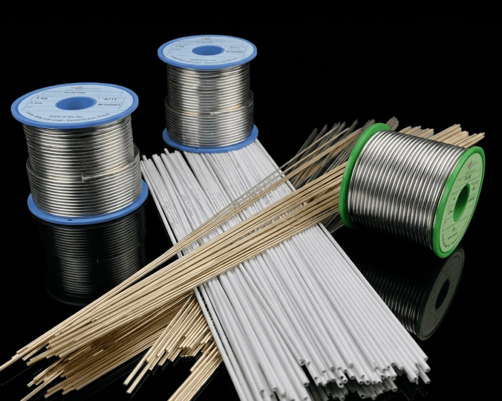 Fils étain pleins et décapants – Brasure tendre et soudage